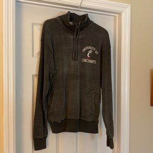 GUC University of Cincinnati Half Zip